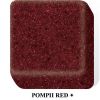 Dupont corian Pompeii Red